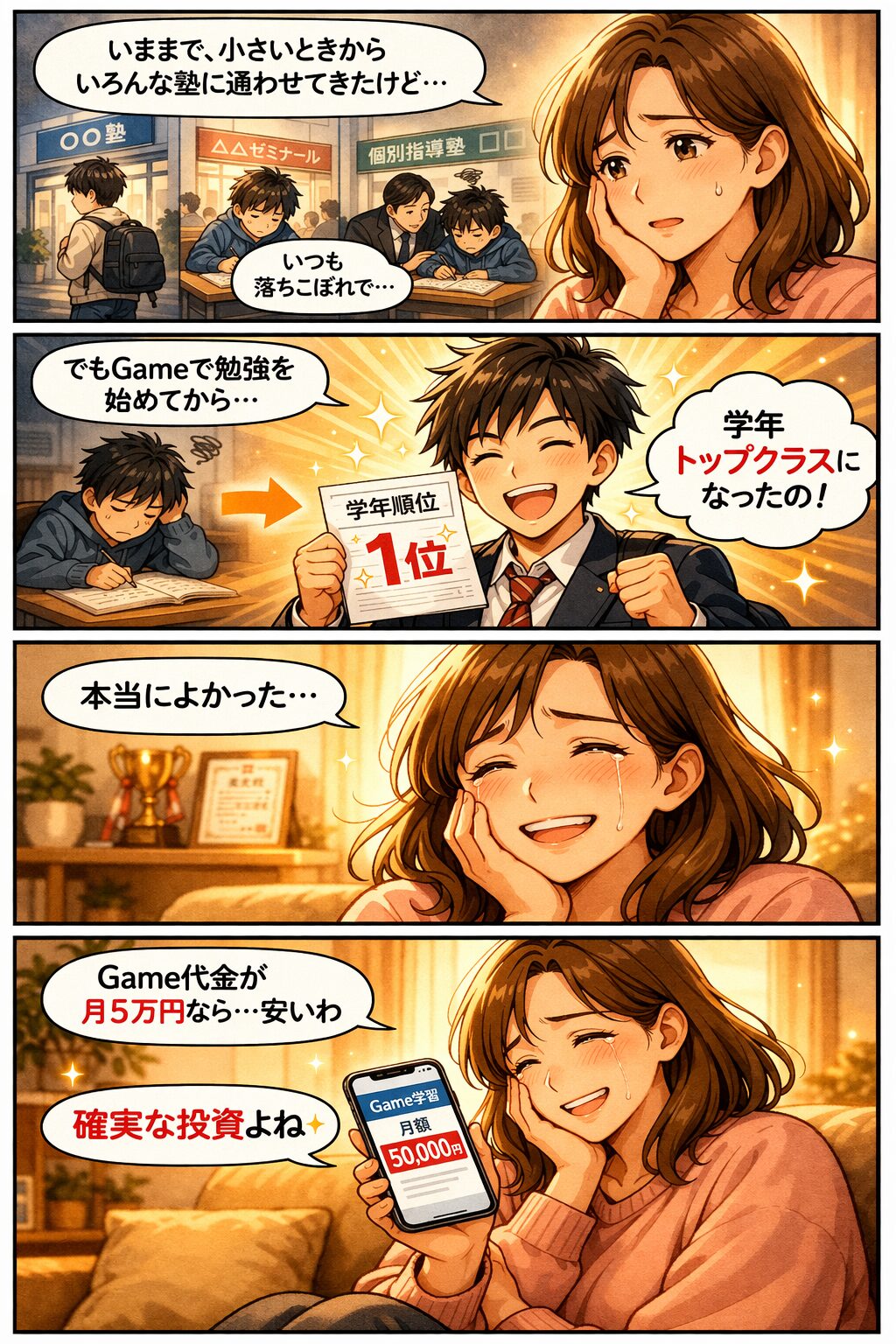 最短で成績アップの学習方法