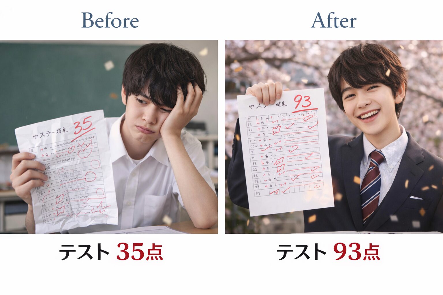 Before After