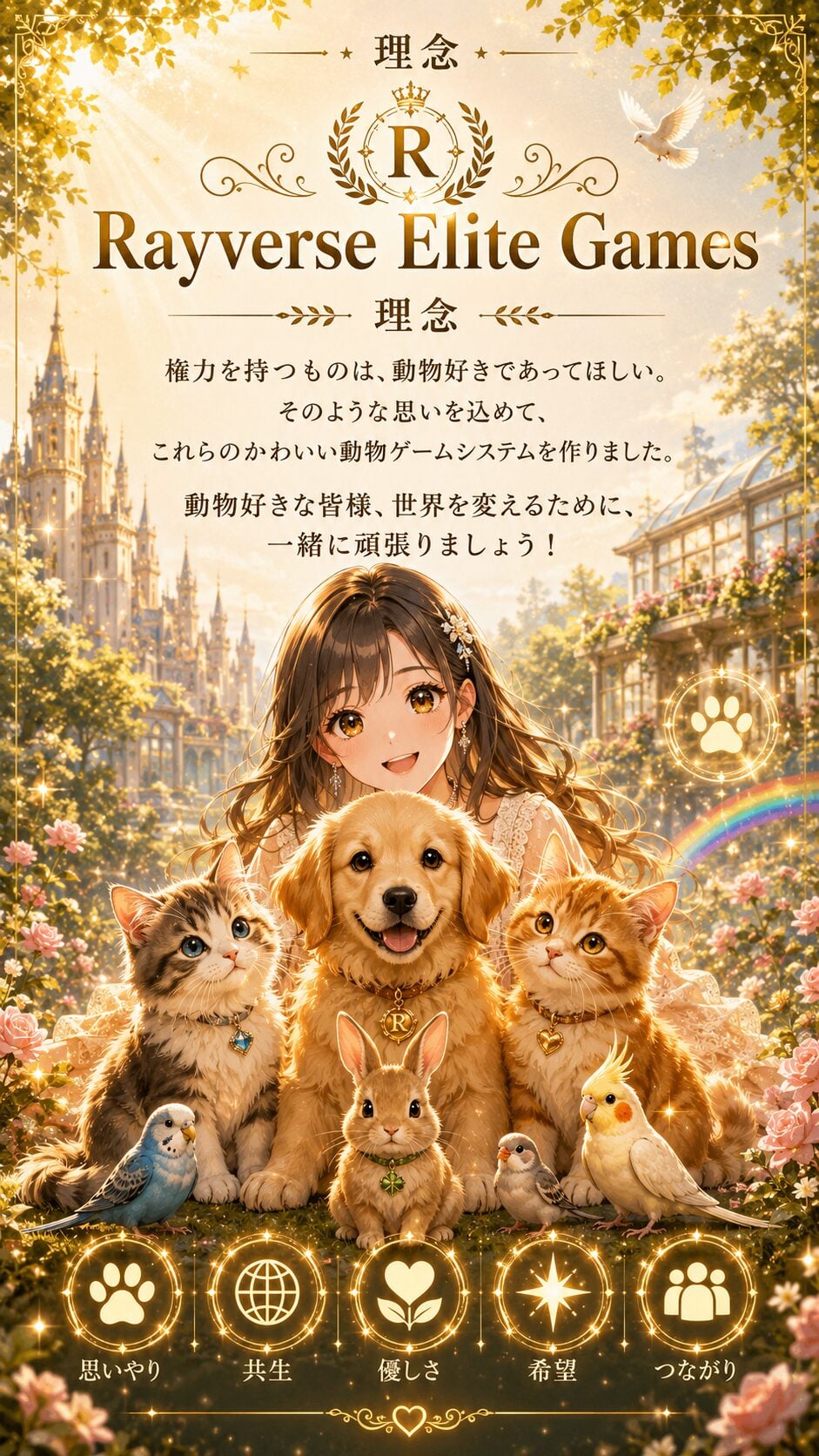 Elite Gamesの理念